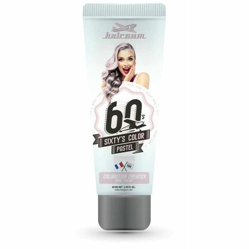 Hairgum Sixty's Color Hair Color Milky Pink