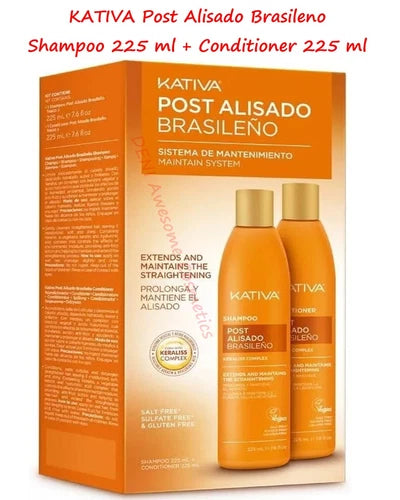 Kativa Profesional Post Alisado Lote 2 Piezas