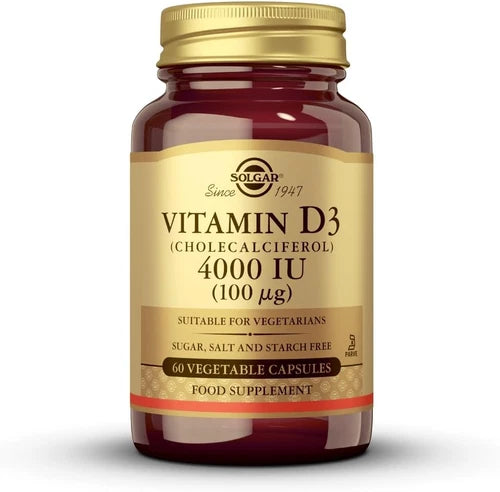Solgar Vitamina D-3 4000 UI 60 Capsule