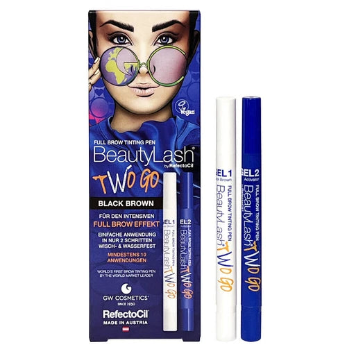 Refectocil Beauty Lash Two Go Tinte Para Cejas Black Brown 2 U