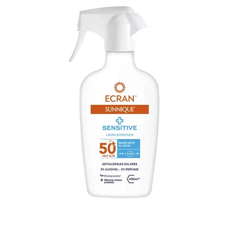Ecran Sunnique Sensitive Pistola Spf50 270ml