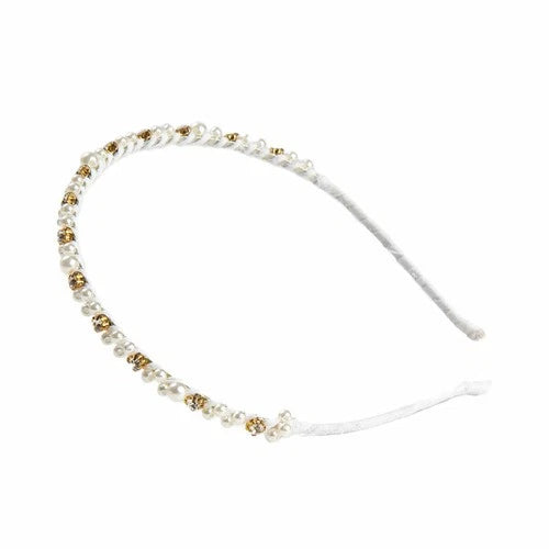 Inca Diadema Metal Con Abalorios 1 U