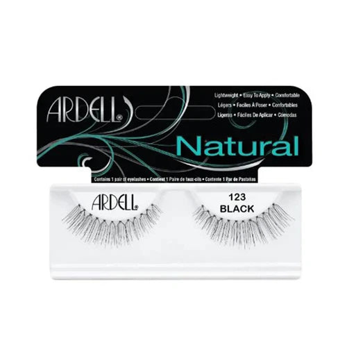 Ardell Natural Pestañas 123-Black 1 U