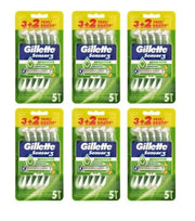 Gillette Sensor3 Sensitive Cuchilla Afeitar Desechable 5 U
