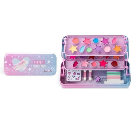 Martinelia Little Unicorn Tin Case 3 Levels Lote 29 Piezas