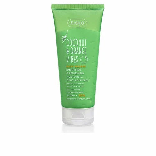 Ziaja Coconut y Orange Vibes Mousse Corporal Suavizante y Refrescante 200ml