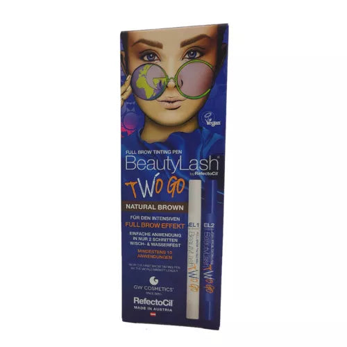 Refectocil Beauty Lash Two Go Tinte Para Cejas Natural Brown 2 U