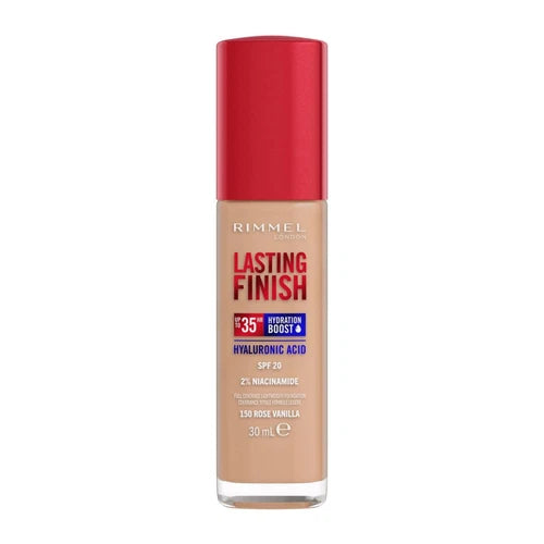 Rimmel London Lasting Finish Hydration Boost Spf20 150-Rose Vanilla 30ml