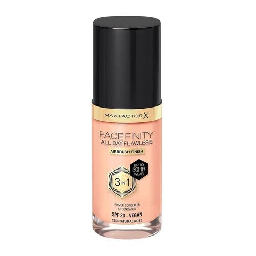 Max Factor Facefinity All Day Flawless 3 In 1 Foundation C50-Natural Rose 30ml
