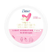 Dove Light Hydrating Cream Cara Cuerpo y Manos 250ml