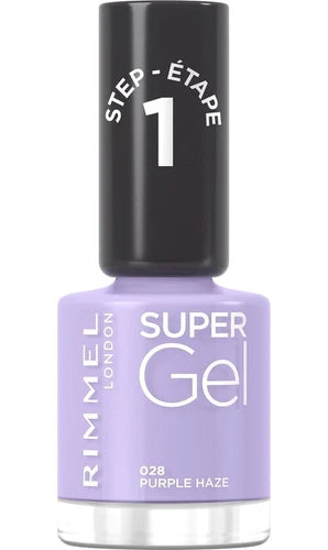 Rimmel London Super Gel Esmalte De Uñas 028-Purple Haze 12ml