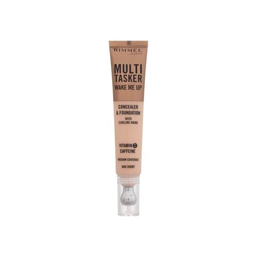 Rimmel London Multitasker Wake Me Up Corrector y Base De Maquillaje Ivory 20ml