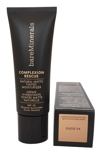 Bareminerals Complexion Rescue Natural Matte Tinted Moisturizer Mineral Spf30 Suede 35ml