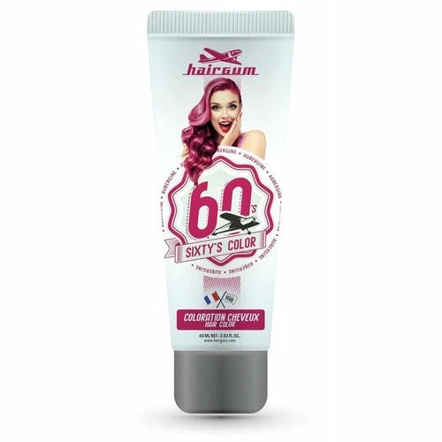 Hairgum Sixty's Color Hair Color Aubergine