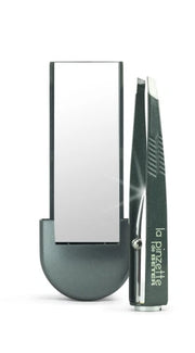 LA PINZETTE tweezers with light and mirror #grey 1 unit