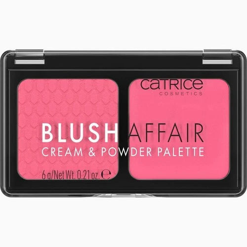 Catrice Blush Affair Paleta De Coloretes En Polvo y Crema 020-Pleasing Pink 6g
