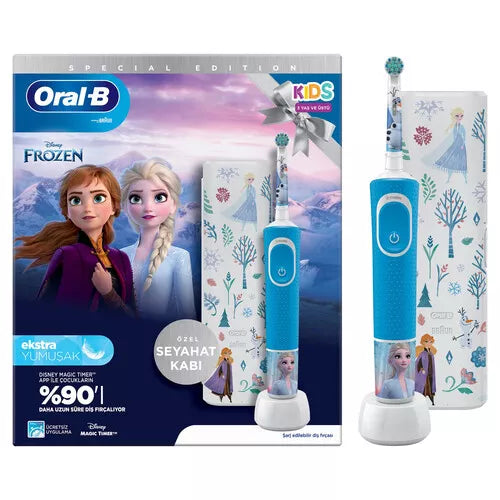 Disney Cepillo D Oral-B Ele Ni?a Frozen Funda Viaje