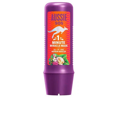 Aussie Hair Aussie Sos 1 Minute Miracle Repair Rescue Mask 250ml