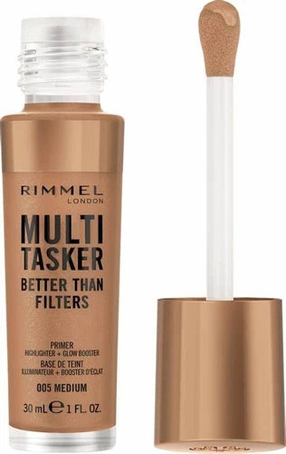 Rimmel London Multi-Tasker Prebase Iluminadora 005-Medium 30 Ml 