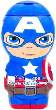 Marvel Air-Val Capitan America Gel y Champu 2d400
