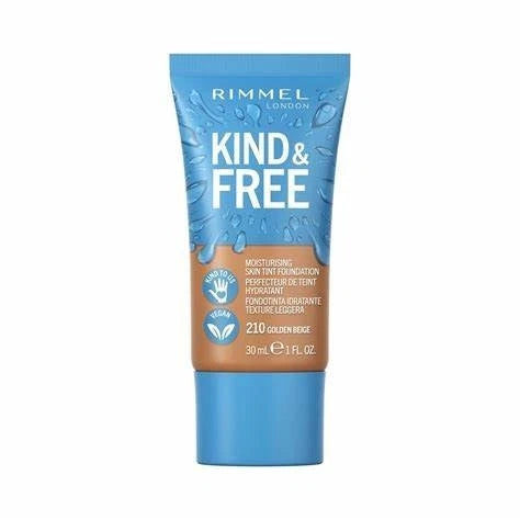 Rimmel London Kind y Free Skin Tint Foundation 210-Golden Beige