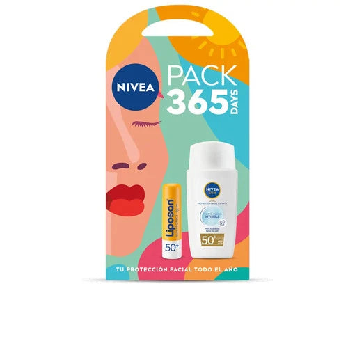 Nivea Sun Fluido Invisible Diario Spf50 Liposan Spf50 Pack 2 Piezas